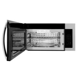 ZLINE Over The Range Convection Microwave Oven With Modern Handle And Sensor Cooking (MWO-OTR) 22 ZLINE Over The Range Convection Microwave Oven With Modern Handle And Sensor Cooking (MWO-OTR) -Home And Outdoor zline over the range microwave oven in stainless steel black stainless steel mwo otr 30 microwave zline kitchen and bath 673108