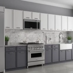 ZLINE Over The Range Convection Microwave Oven In Stainless Steel With Traditional Handle And Sensor Cooking (MWO-OTR-H) 33 ZLINE Over The Range Convection Microwave Oven In Stainless Steel With Traditional Handle And Sensor Cooking (MWO-OTR-H) -Home And Outdoor zline over the range microwave oven in stainless steel black stainless steel with modern handle mwo otr h 30 microwave zline kitchen and bath 406110