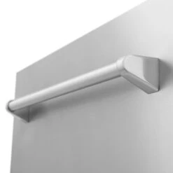 ZLINE 24 In. Top Control Dishwasher 120-Volt With Stainless Steel Tub And Traditional Style Handle 32 ZLINE 24 In. Top Control Dishwasher 120-Volt With Stainless Steel Tub And Traditional Style Handle -Home And Outdoor zline panel ready dishwasher DW 304 H 24 under handle detail
