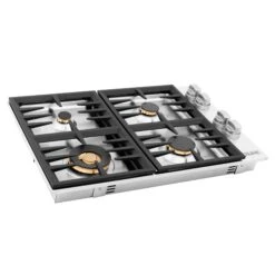 ZLINE 30" Dropin Gas Stovetop With 4 Gas Burners (RC30) -Home And Outdoor zline professional gas dropin cooktop RC BR 30 main