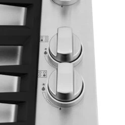 ZLINE 30" Dropin Gas Stovetop With 4 Gas Burners (RC30) -Home And Outdoor zline professional gas dropin cooktop RC30 knob detail 1