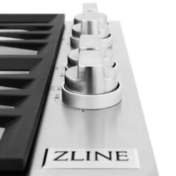 ZLINE 30" Dropin Gas Stovetop With 4 Gas Burners (RC30) -Home And Outdoor zline professional gas dropin cooktop RC30 knob detail 2