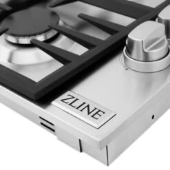 ZLINE 30" Dropin Gas Stovetop With 4 Gas Burners (RC30) -Home And Outdoor zline professional gas dropin cooktop RC30 knob detail 3