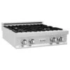 ZLINE 30" Porcelain Gas Stovetop With 4 Gas Burners (RT30) 2 ZLINE 30" Porcelain Gas Stovetop With 4 Gas Burners (RT30) -Home And Outdoor zline professional stainless steel gas rangetop RT30 main