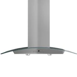 ZLINE Stainless Steel And Glass Island Range Hood (GL5i) 13 ZLINE Stainless Steel And Glass Island Range Hood (GL5i) -Home And Outdoor zline stainless steel island range hood GL5i front