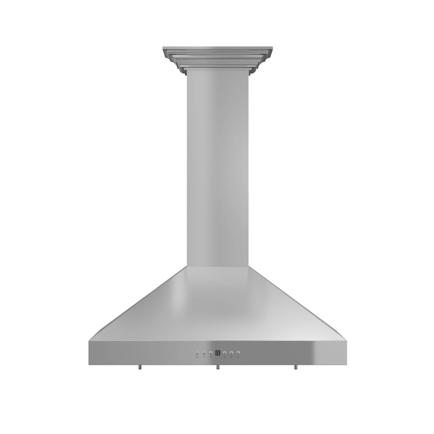 ZLINE Convertible Vent Wall Mount Range Hood In Stainless Steel With Crown Molding (KL3CRN) 4 ZLINE Convertible Vent Wall Mount Range Hood In Stainless Steel With Crown Molding (KL3CRN) - Image 2