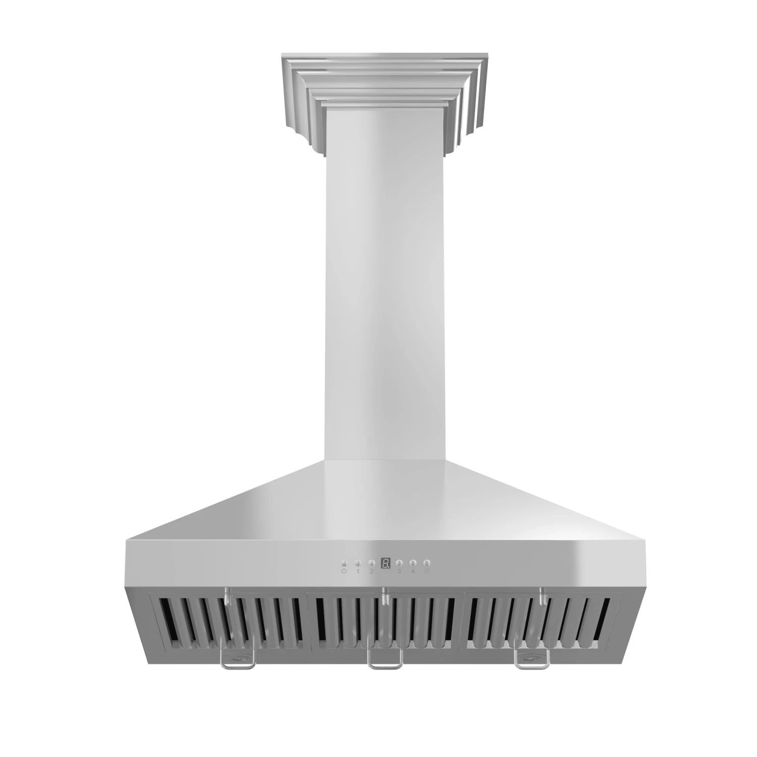 ZLINE Convertible Vent Wall Mount Range Hood In Stainless Steel With Crown Molding (KL3CRN) 7 ZLINE Convertible Vent Wall Mount Range Hood In Stainless Steel With Crown Molding (KL3CRN) - Image 5