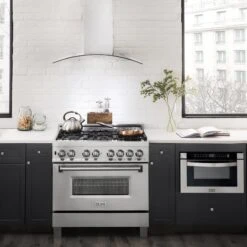 ZLINE Convertible Vent Wall Mount Range Hood In Stainless Steel & Glass (KN4) 22 ZLINE Convertible Vent Wall Mount Range Hood In Stainless Steel & Glass (KN4) -Home And Outdoor zline wall mount range hood in stainless steel glass kn4 range hoods zline kitchen and bath 230914