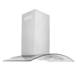 ZLINE Convertible Vent Wall Mount Range Hood In Stainless Steel & Glass (KN4)