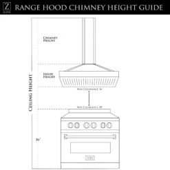 ZLINE Convertible Vent Wall Mount Range Hood In Stainless Steel & Glass (KN4) 25 ZLINE Convertible Vent Wall Mount Range Hood In Stainless Steel & Glass (KN4) -Home And Outdoor zline wall mount range hood in stainless steel glass kn4 range hoods zline kitchen and bath 999120