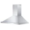 ZLINE Convertible Vent Wall Mount Range Hood In Stainless Steel With Crown Molding (KBCRN) -Home And Outdoor zline wall mount range hood in stainless steel with crown molding kbcrn range hoods zline kitchen and bath 239345 1