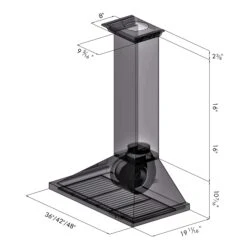 ZLINE Convertible Vent Wall Mount Range Hood In Stainless Steel With Crown Molding (KBCRN) 29 ZLINE Convertible Vent Wall Mount Range Hood In Stainless Steel With Crown Molding (KBCRN) -Home And Outdoor zline wall mount range hood in stainless steel with crown molding kbcrn range hoods zline kitchen and bath 583038 1