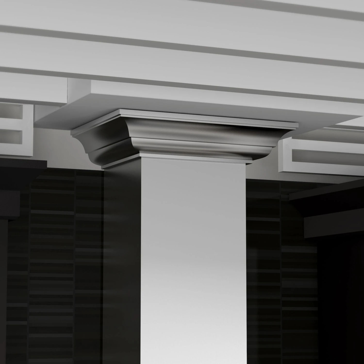 ZLINE Convertible Vent Wall Mount Range Hood In Stainless Steel With Crown Molding (KBCRN) 11 ZLINE Convertible Vent Wall Mount Range Hood In Stainless Steel With Crown Molding (KBCRN) - Image 9