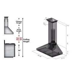 ZLINE Wall Mount Range Hood In Stainless Steel With Crown Molding (KL3CRN) -Home And Outdoor zline wall mount range hood in stainless steel with crown molding kl3crn range hoods zline kitchen and bath 468538 7c0d0b39 47a8 4fde b6df 7a5e53cd5629