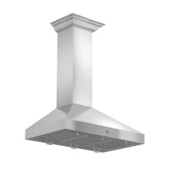 ZLINE Wall Mount Range Hood In Stainless Steel With Crown Molding (KL3CRN) -Home And Outdoor zline wall mount range hood in stainless steel with crown molding kl3crn range hoods zline kitchen and bath 801527 4b1fcc1a e9b1 40d3 8f08 cc740cdce5d7